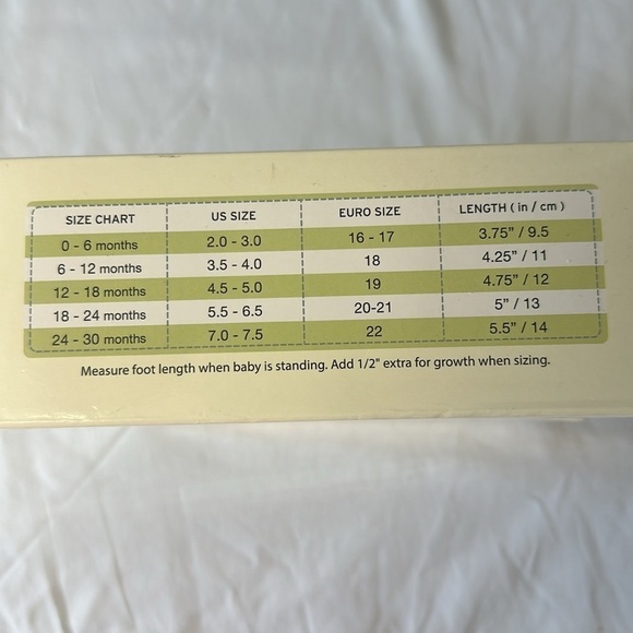 Jack & Lily - NWT Crib Shoes/Walker shoes. Size 0-6  months - Picture 5 of 5